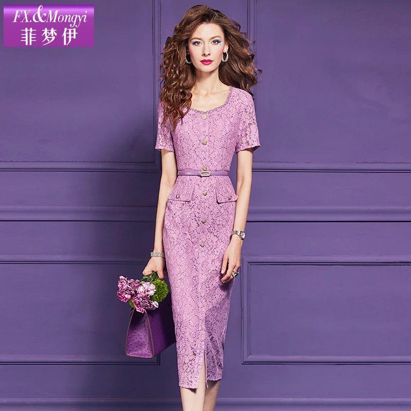 菲梦伊新款时尚连衣裙65065