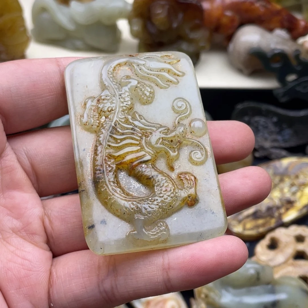 蛇纹石玉未镶嵌颈饰191