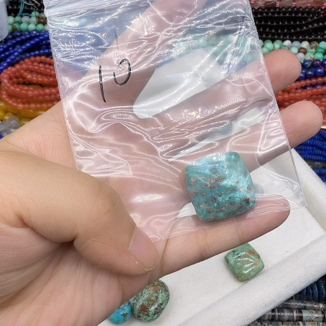 珠宝半成品黄晶未镶嵌10