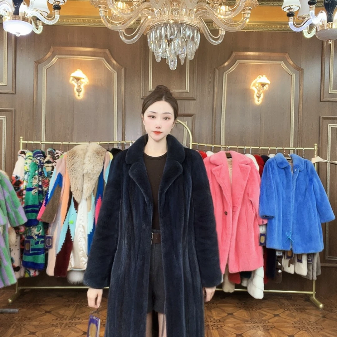 貂皮大衣时尚潮流