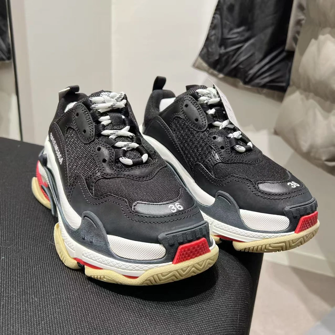 全新未使用 Balenciaga/巴黎世家 /七七/女款老爹鞋