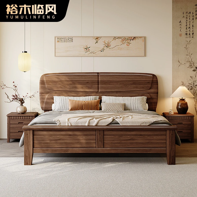 实木床乌金木双人床主卧室家用高端储物大床