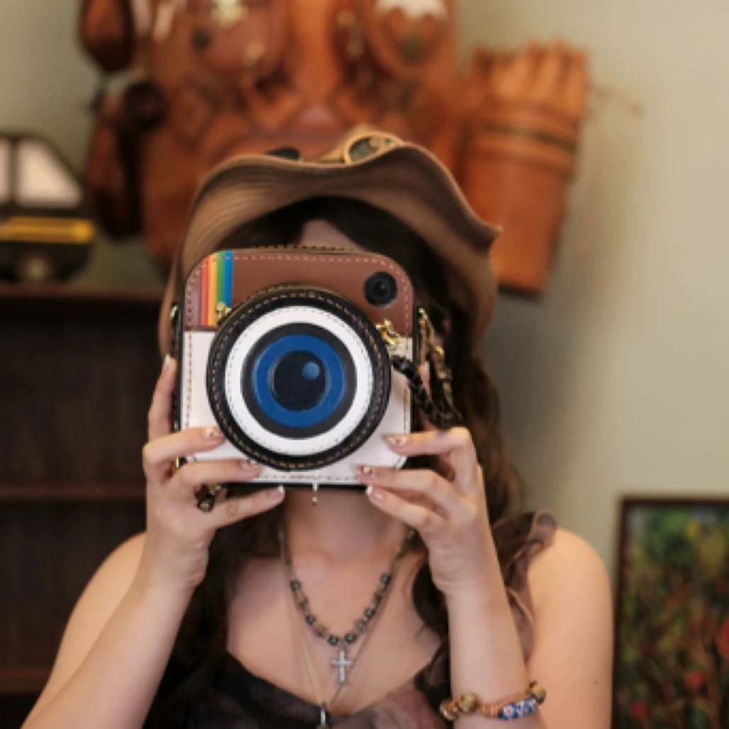 2025夏季新款【宝丽来单肩包】岩骨独立设计 皮雕工艺 可放promax