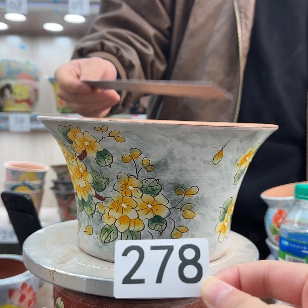 紫砂花盆瑕疵瑕疵278