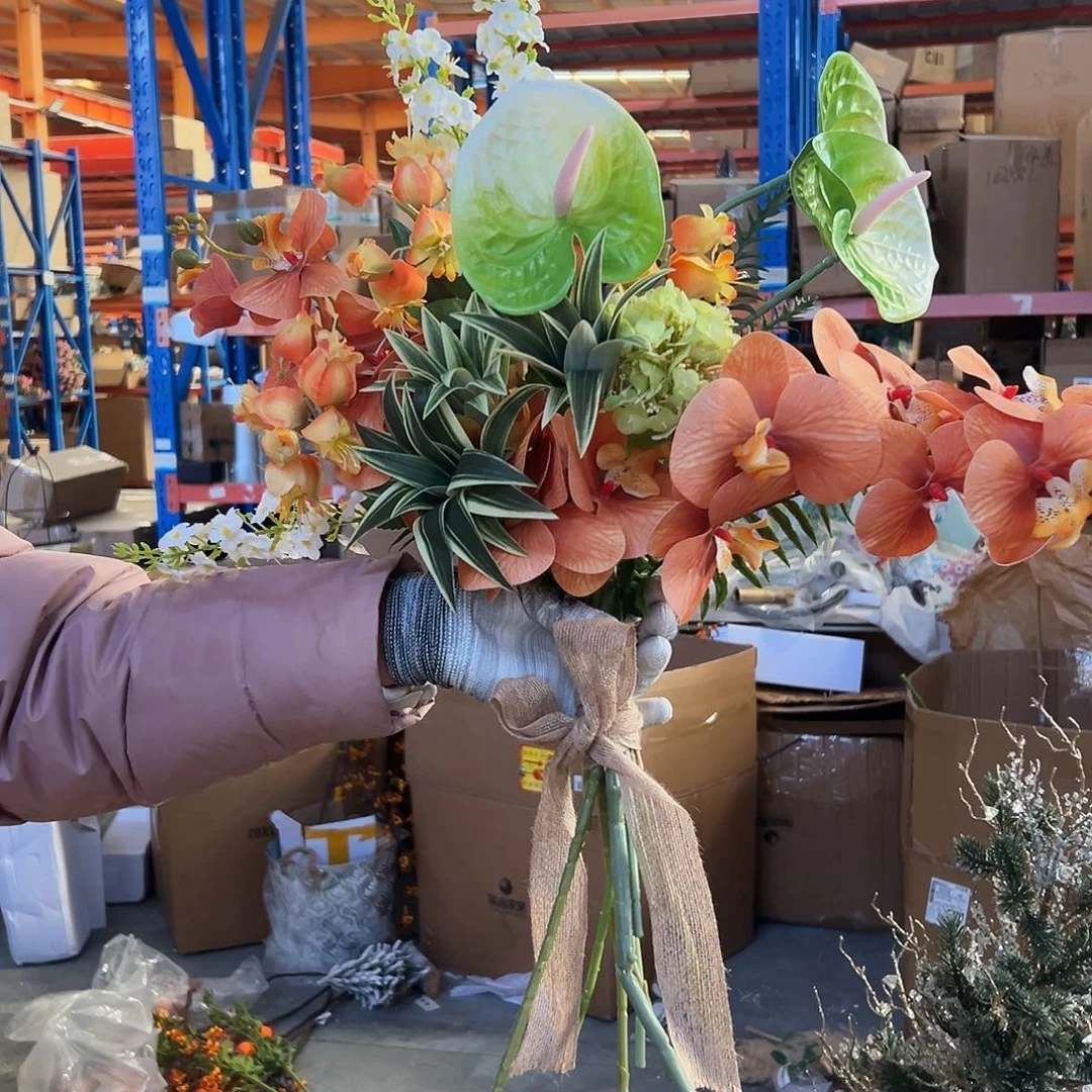 抖音直播瑕疵一把花束