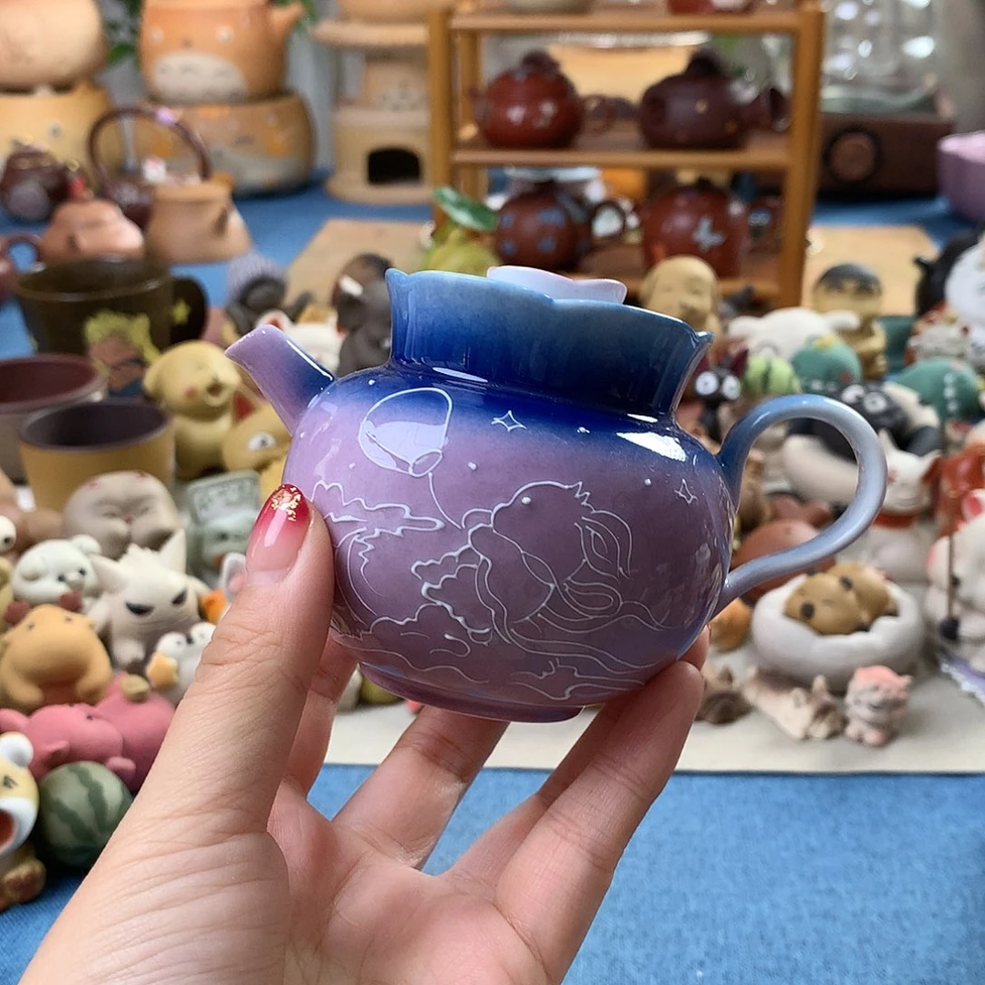 茶宠紫砂手工制作