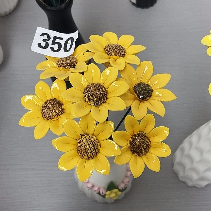 陶瓷纯手工捏花设计