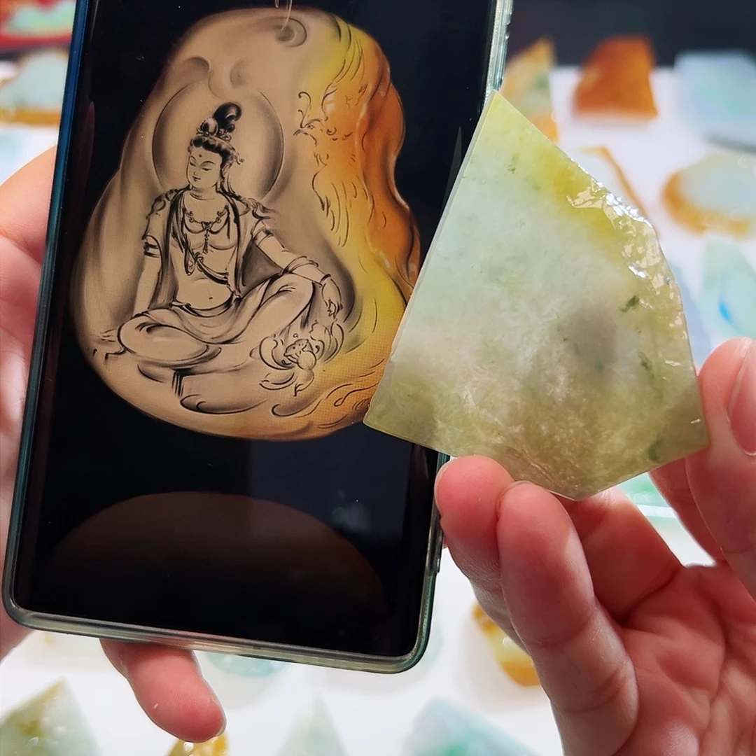 定制翡翠未镶嵌翡翠定制