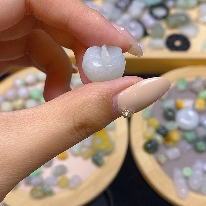 翡翠散珠天然缅甸翡翠