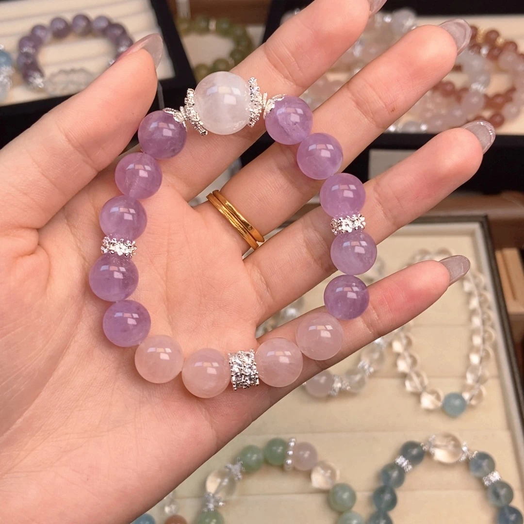 水晶手链未镶嵌紫水晶