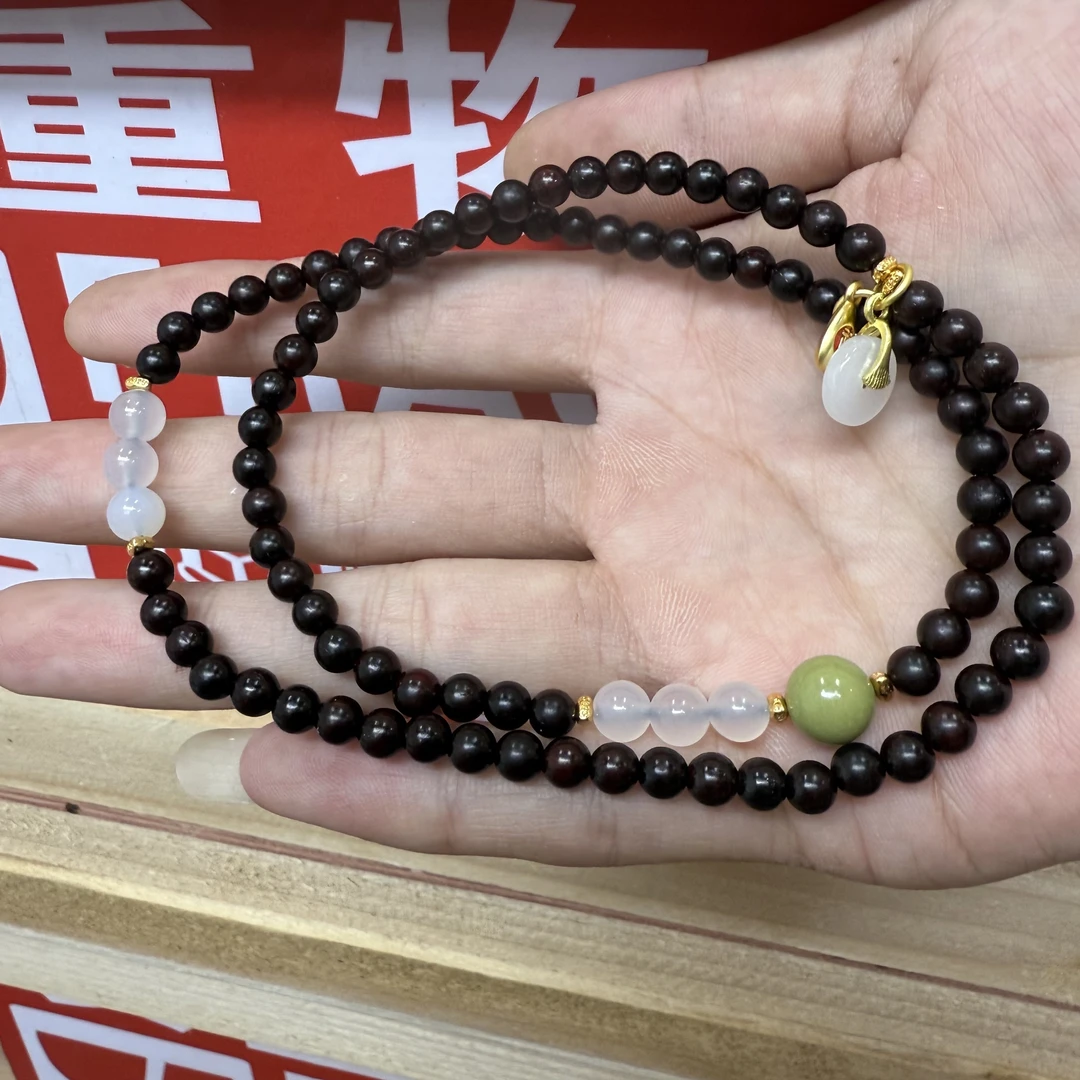 【基地质检发货】BIC0001小叶紫檀三圈手串