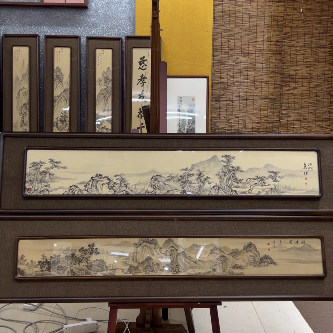 涅***槃国画亲笔手绘作品