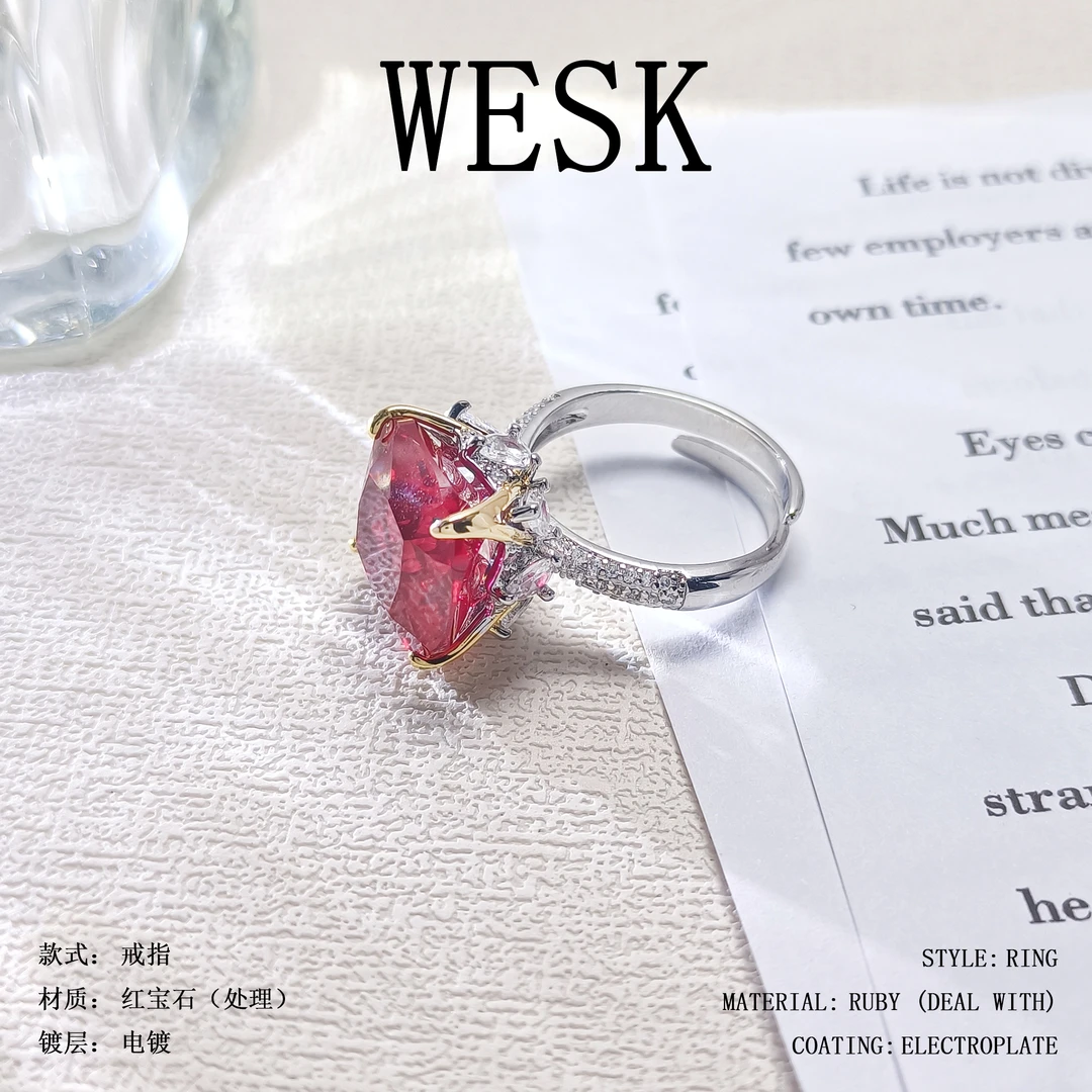【WHSM-001515】戒指欧美时尚高级感轻奢气质