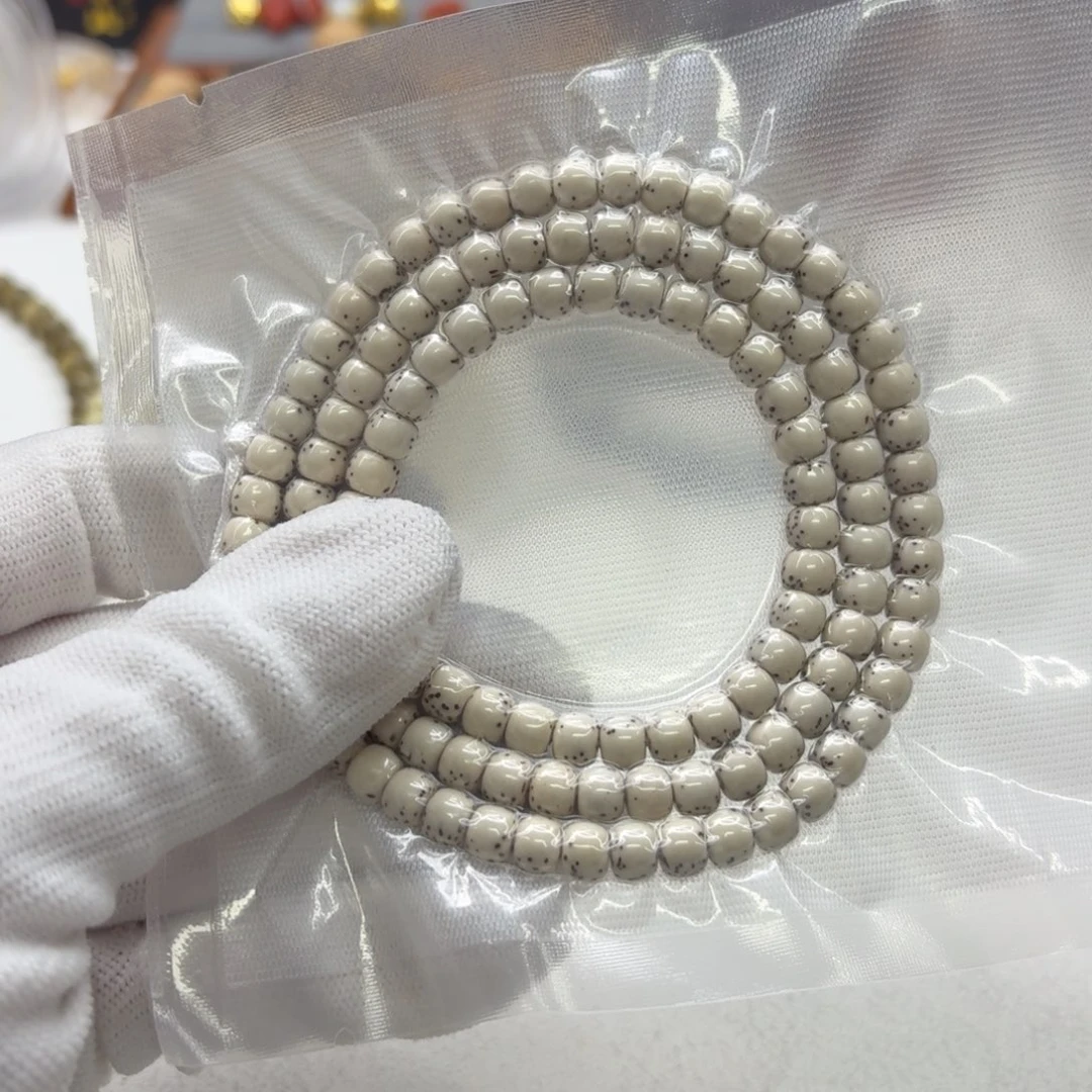 星月菩提吊坠114创世原白半壁6左右108