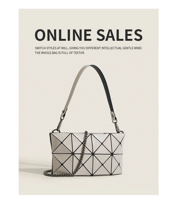 【港澳免税店】新款迷你菱格手提手拎链条单肩斜挎小方盒钥匙手机包