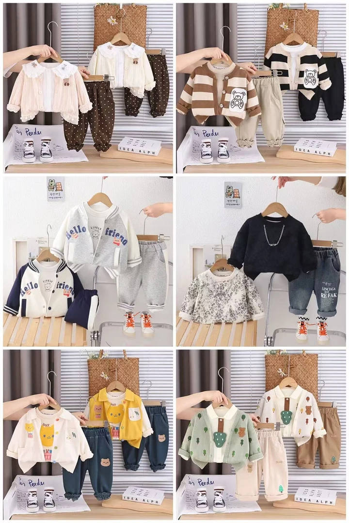 【儿童秋季套装】2025新款秋装婴幼儿休闲套装韩版衣服