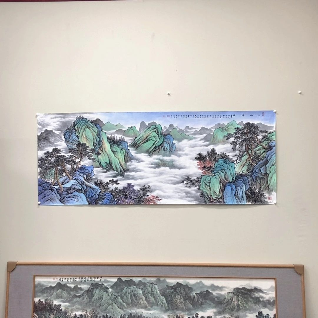 中***装国画黄开前小六尺精品佳作