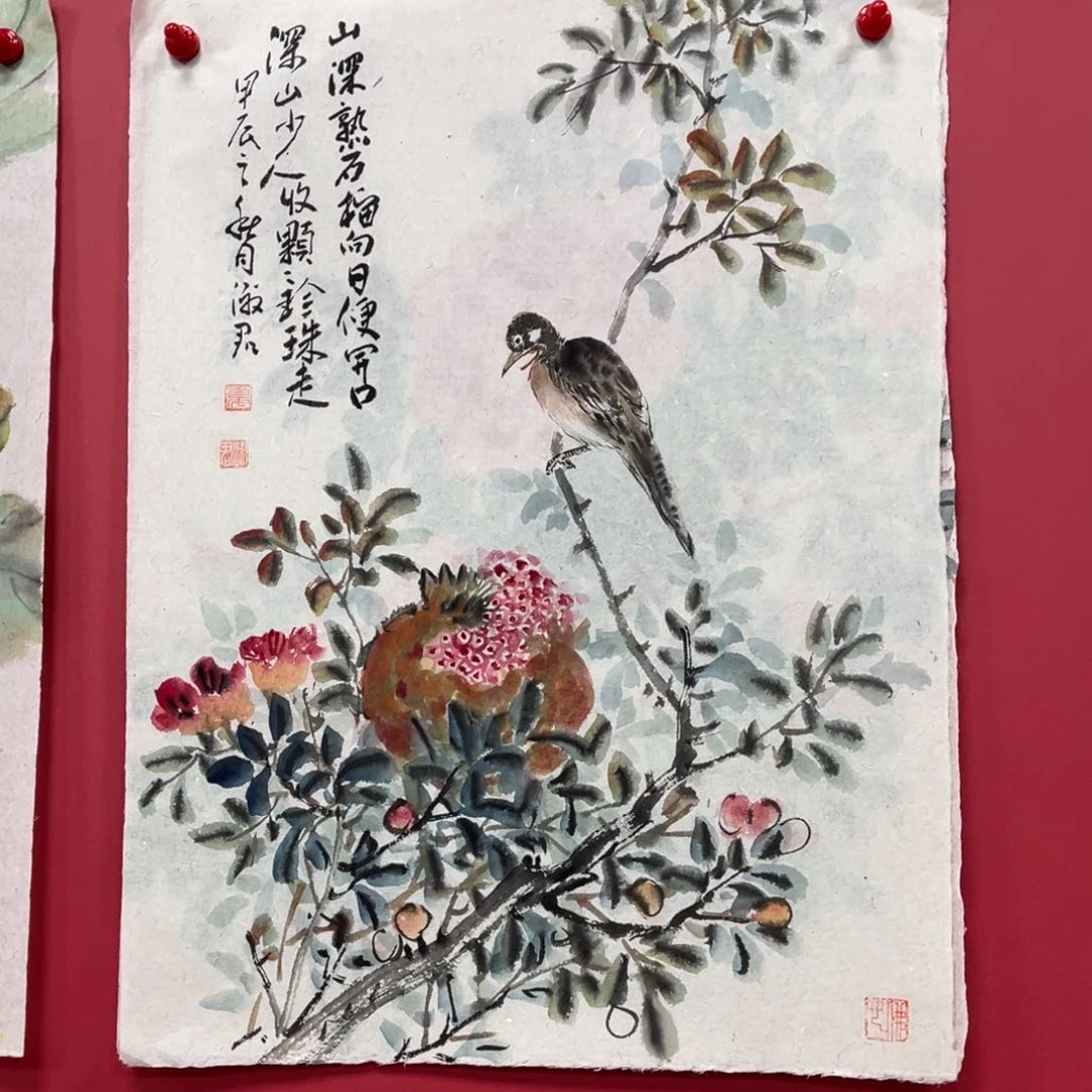 国画国画作品集一个由