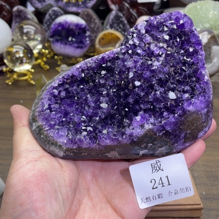 水晶未镶嵌珠宝半成品