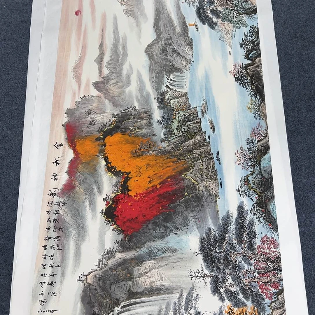 国画国画作品纯手绘作品