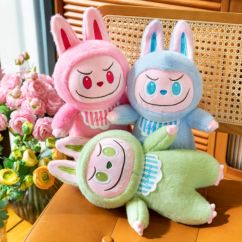 可爱布布玩偶公仔labu拉毛绒玩具女孩布娃娃抱枕儿童生日礼物萌