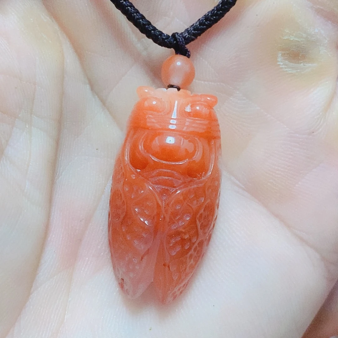 南红玛瑙未镶嵌吊坠(不含链)