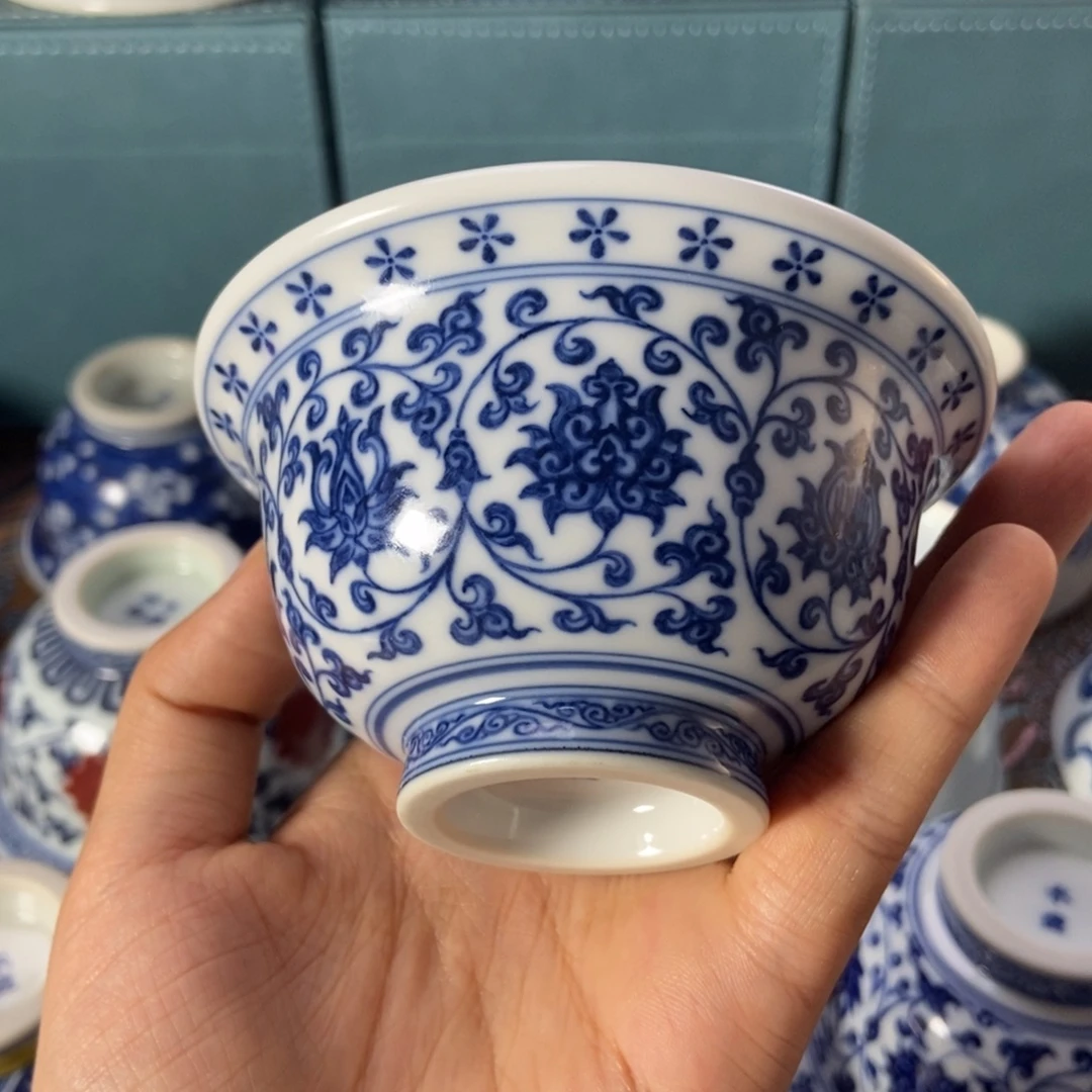 杯沐茗古韵 缠枝压手