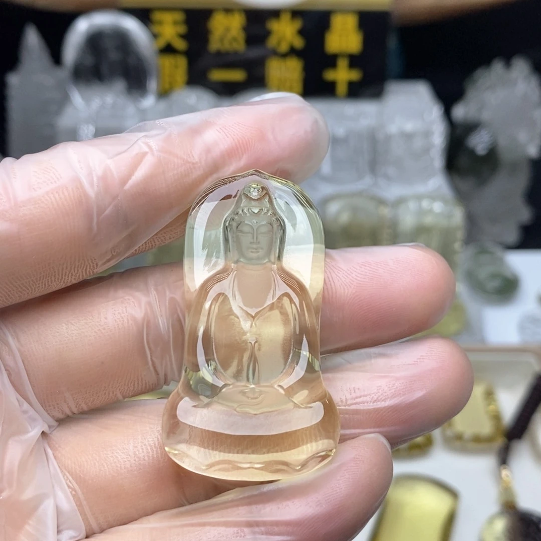 水晶颈饰未镶嵌李*墨