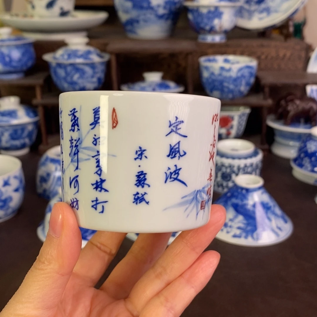 景德镇陶瓷手工手绘