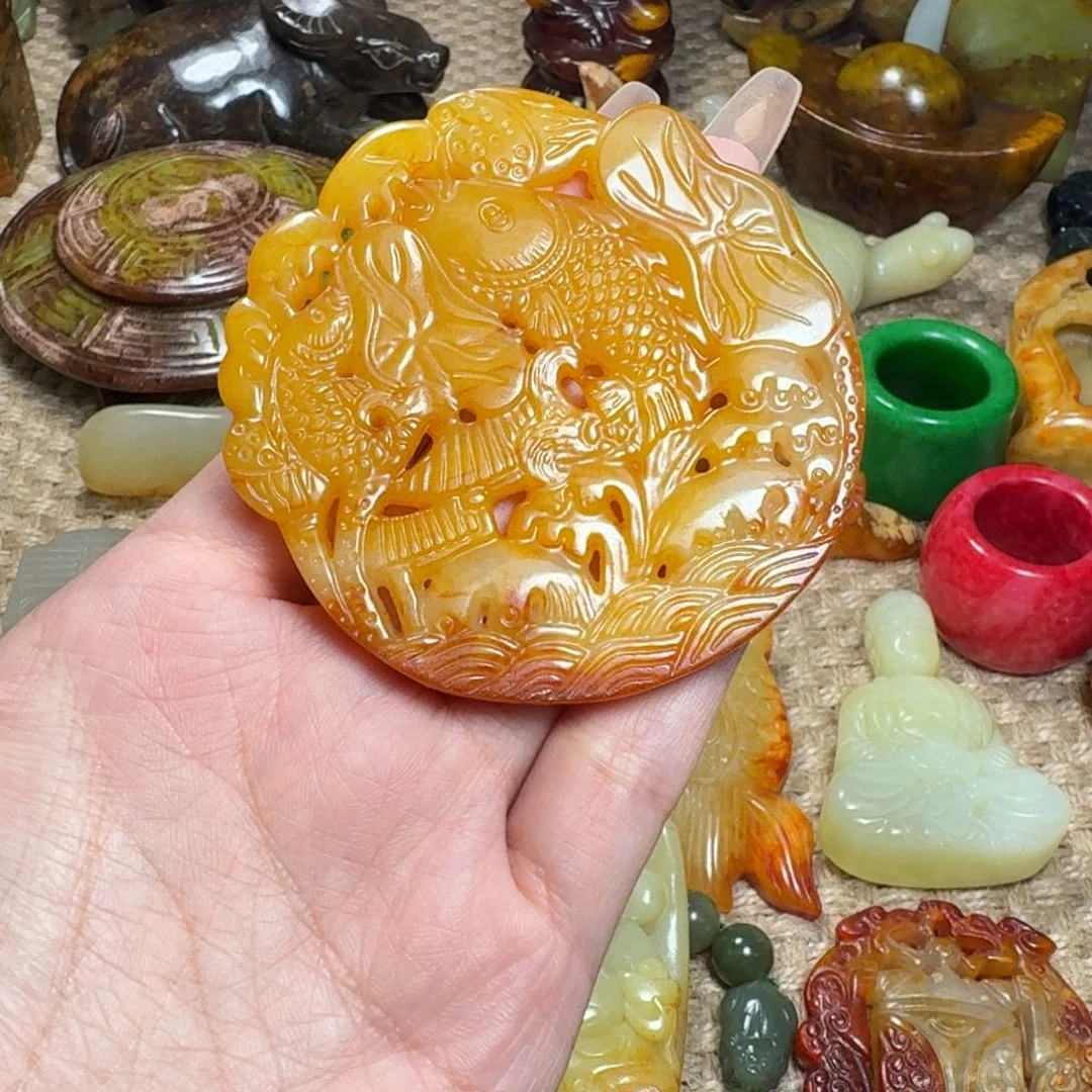 吊坠白玉菩提挂件