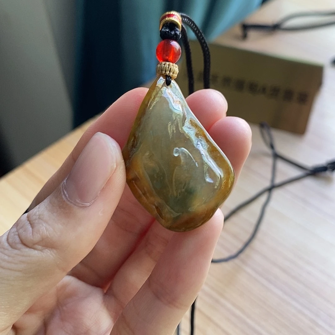 【闪购商品】颈饰未镶嵌翡翠天然缅甸A货翡翠