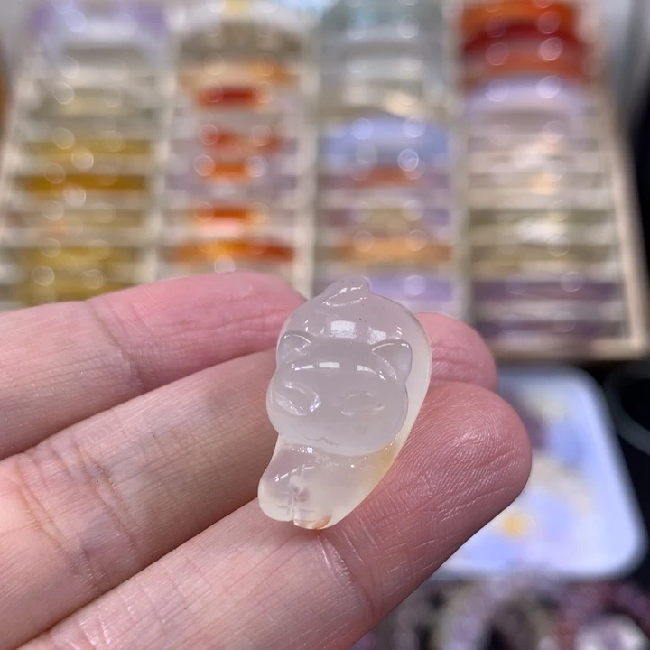 玛瑙/玉髓未镶嵌颈饰