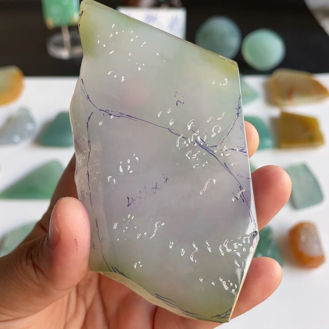 定制翡翠未镶嵌包工