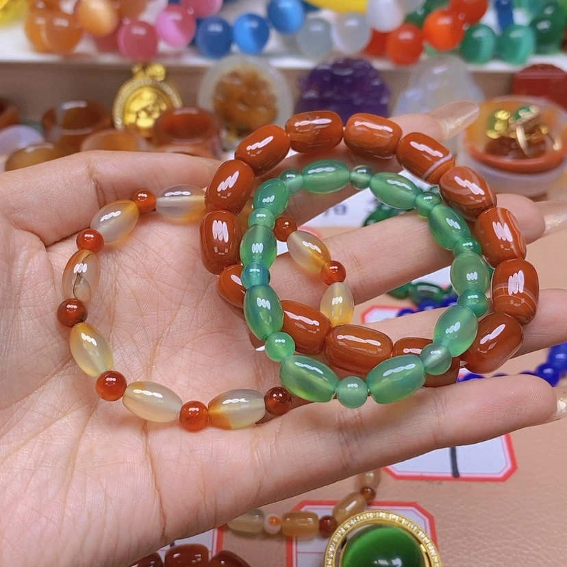 【闪购商品】玛瑙/玉髓颈饰未镶嵌神****