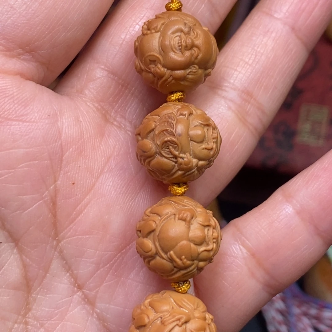 吊坠橄榄核橄榄核雕刻手串