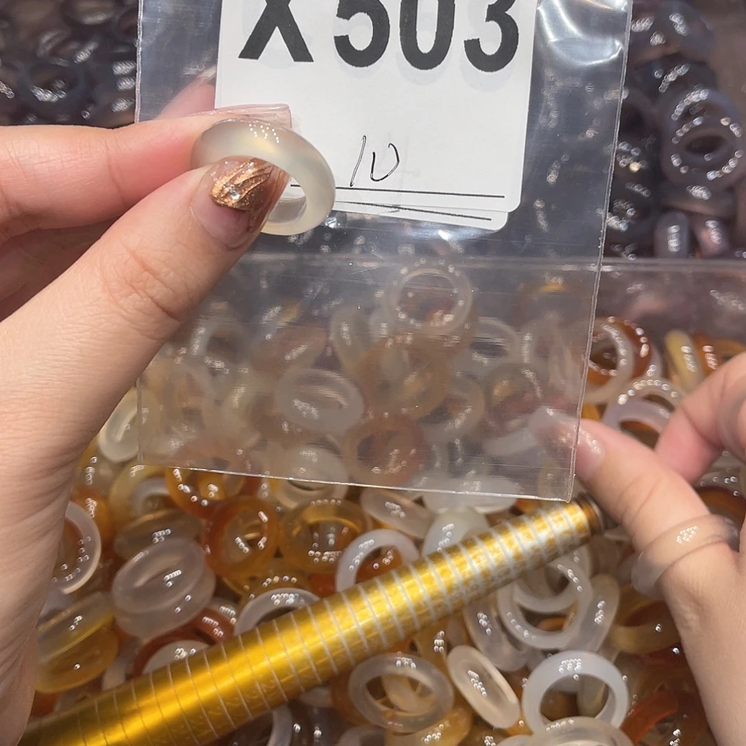 玛瑙/玉髓未镶嵌戒指503