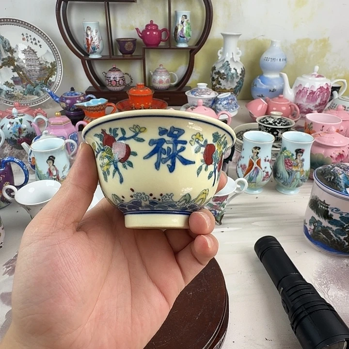 陶摆件景德镇陶瓷老厂瓷30