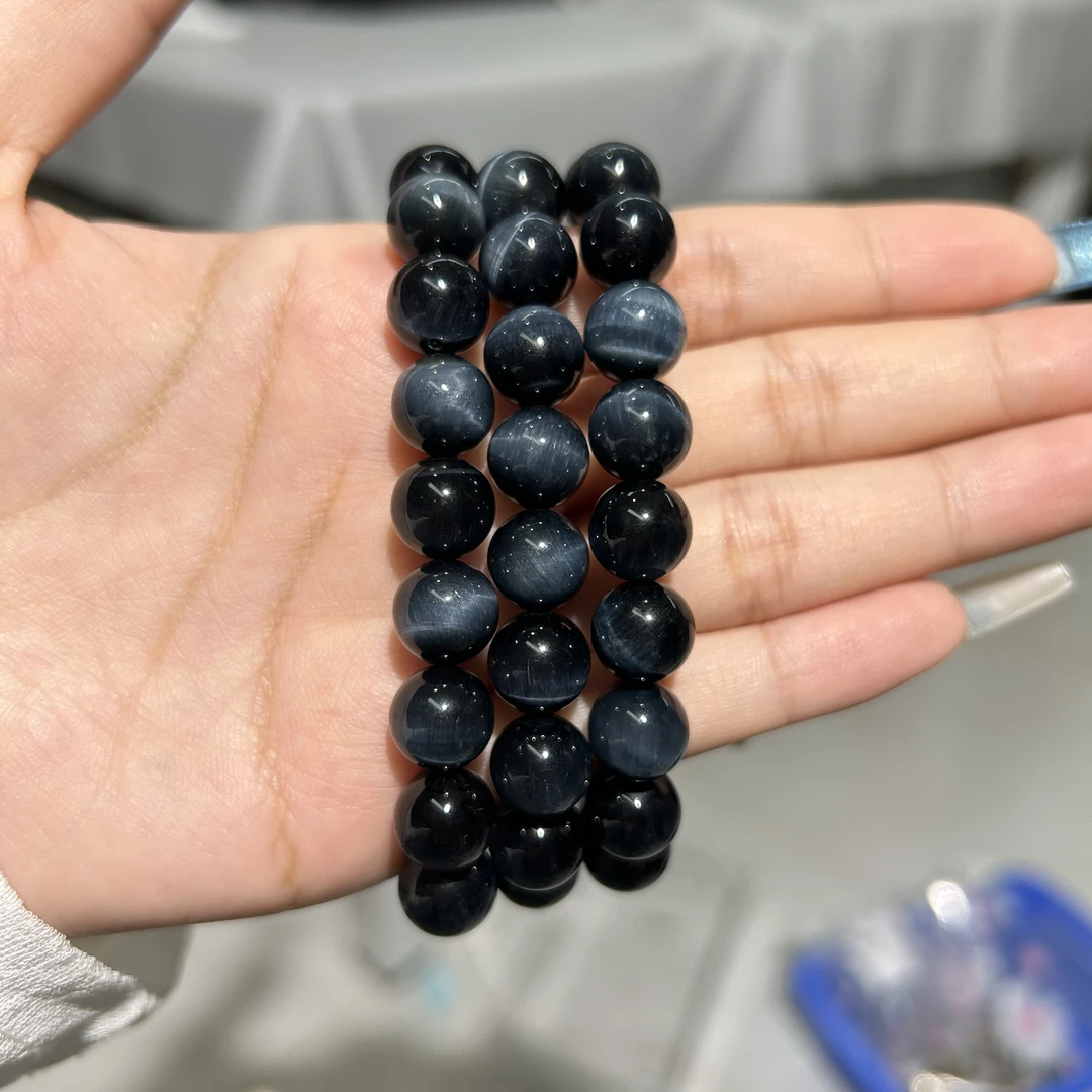 HY024天然蓝虎眼手串多样性发一