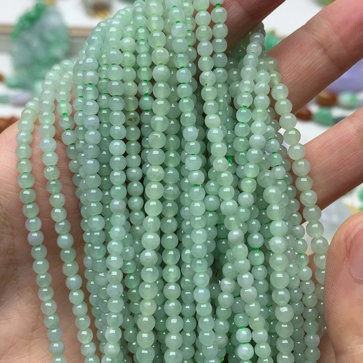 颈饰未镶嵌翡翠正翡翠
