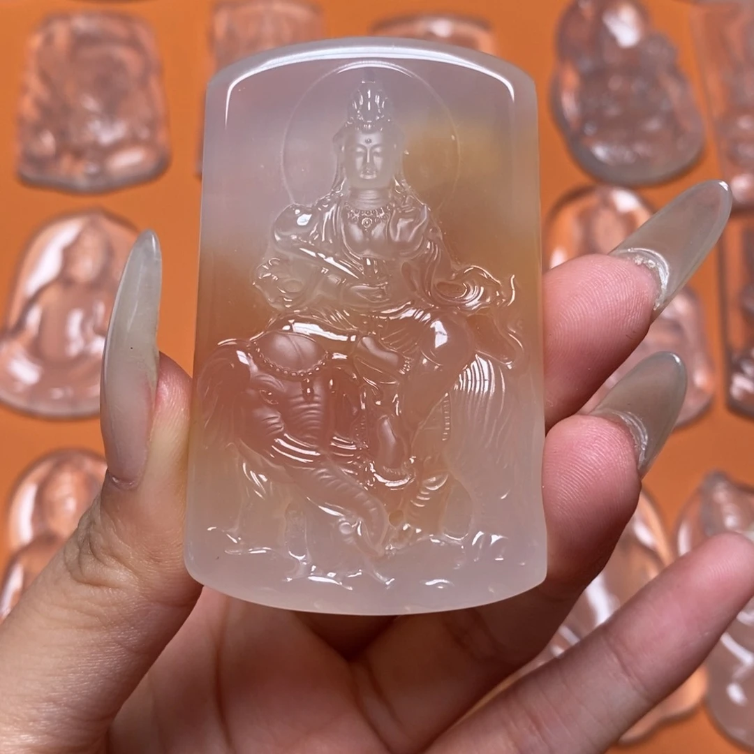 玛瑙/玉髓吊坠未镶嵌真*美