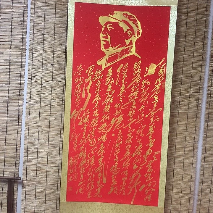 书法济****壁冯伟老师红头像中堂