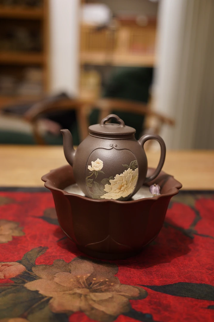 一生所爱 紫砂壶 天青泥 170cc