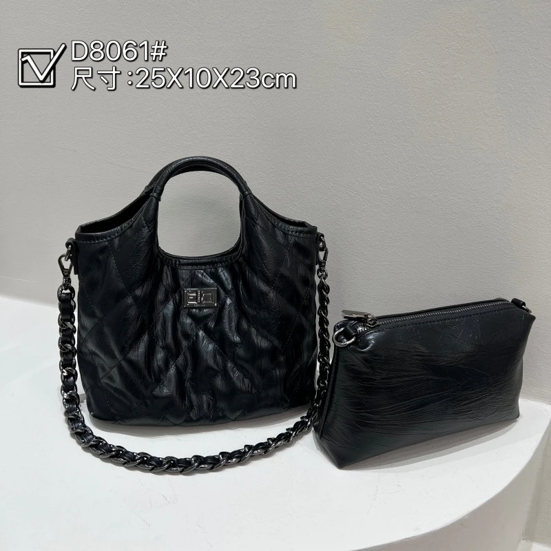 【南沙瑞熙】ZT-D8061-猫眼暗黑色-轻奢小众设计感时尚百搭女士包