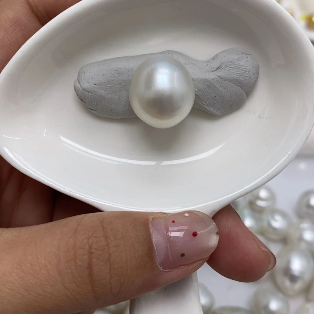 裸珠海水珍珠14.5