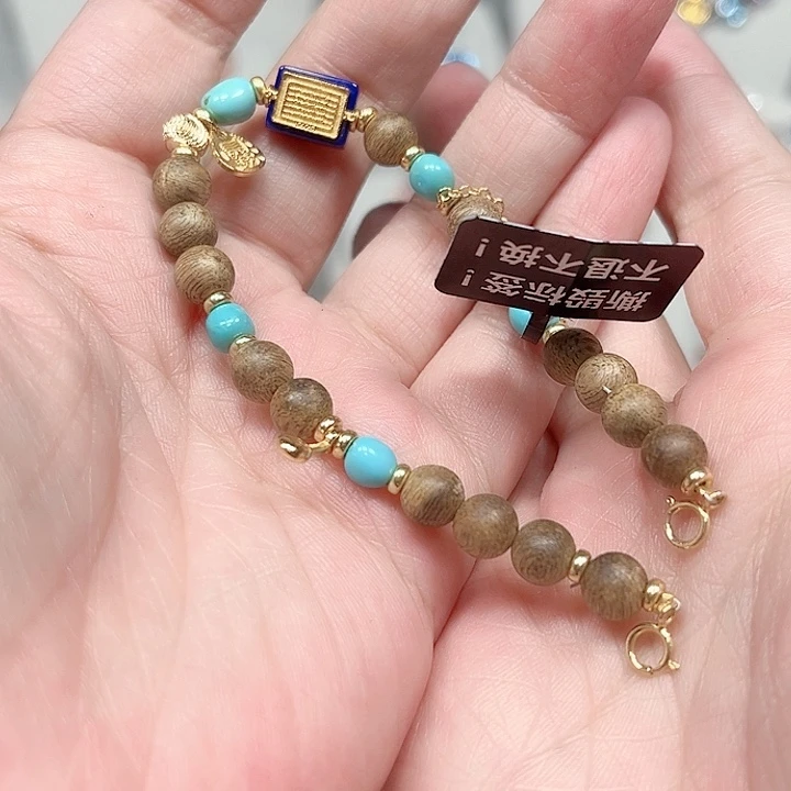 水晶手链银S925镶嵌手链