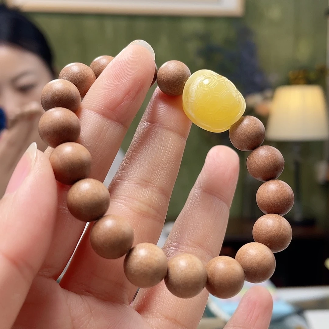 手链琥珀未镶嵌蜜蜡手串
