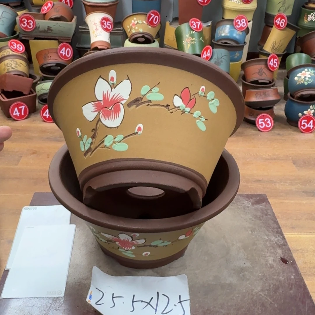 紫砂花盆破损包赔