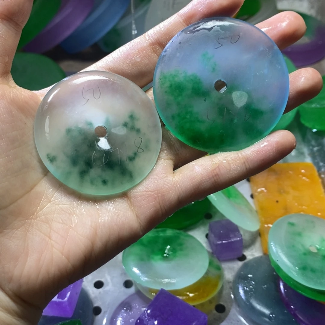 草***根合金石英质玉珠宝半成品