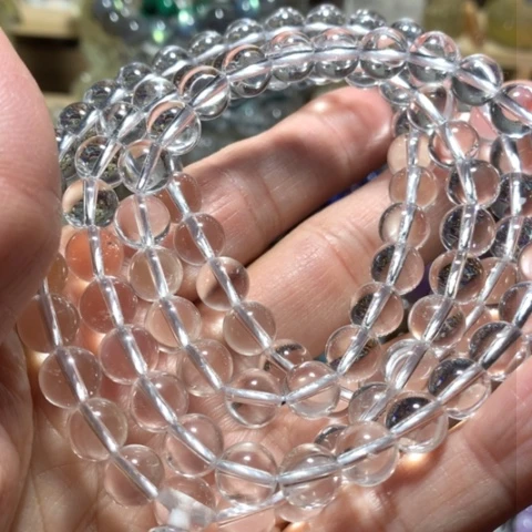 水晶佛珠未镶嵌?****?8mm佛珠