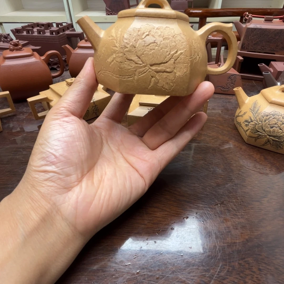 茶壶紫砂黄金段泥160c c